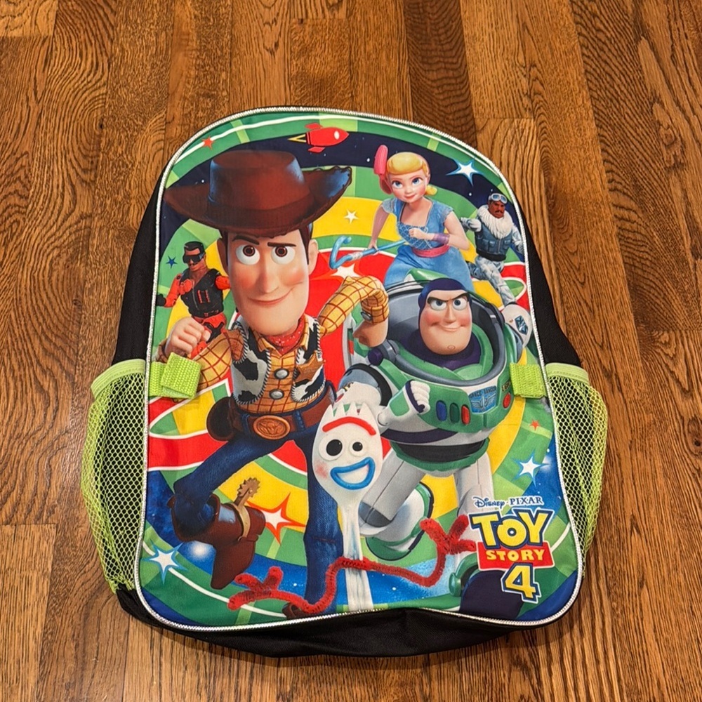 Toy Story 4 Kids Backpack and Matching Lunchbox - Green